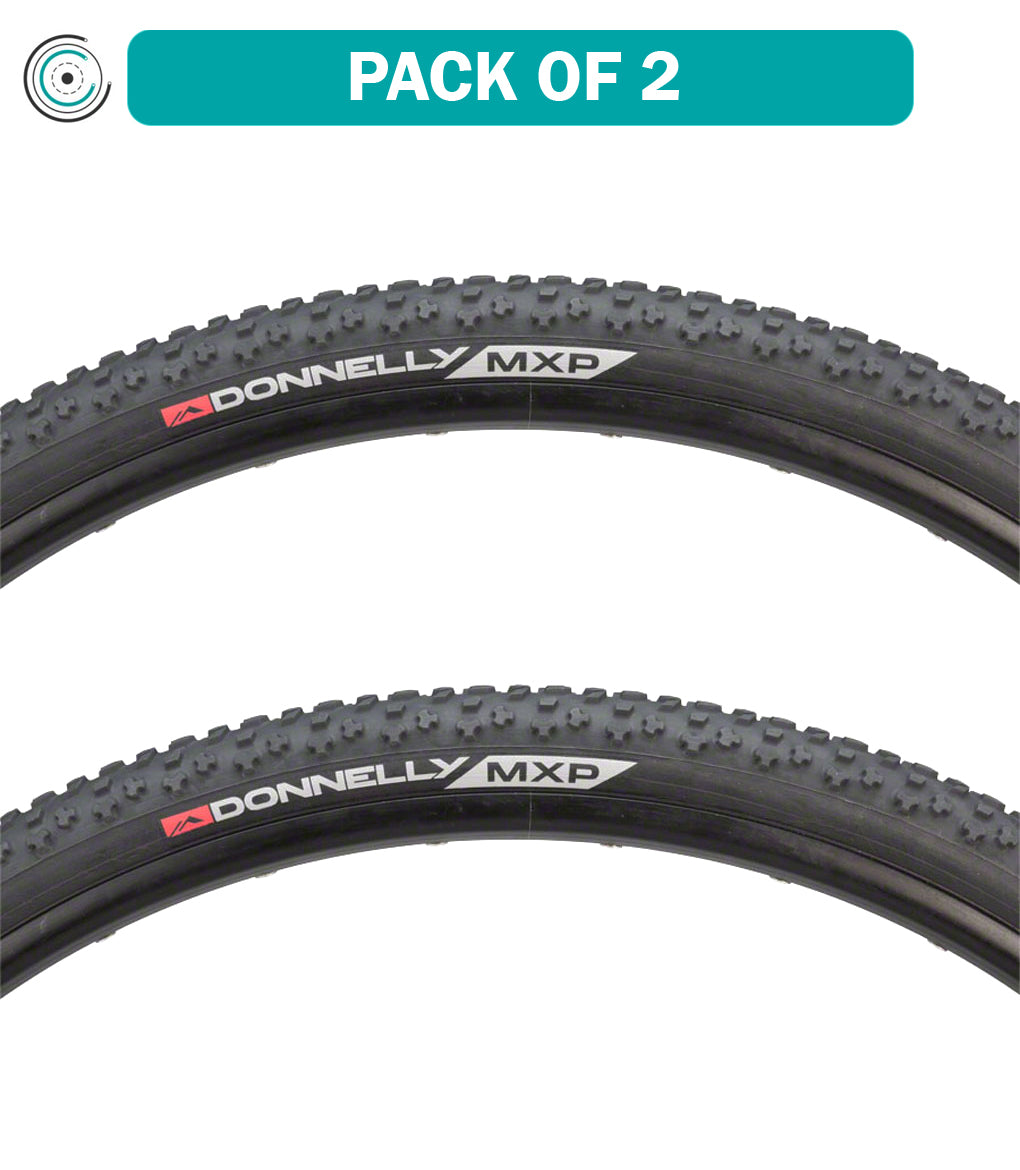 2 Pack Donnelly Sports MXP 650b x 33 Tubeless Ready Cyclocross Tires - Black (D10245) for Gravel Biking, Commuting & All-Weather Performance