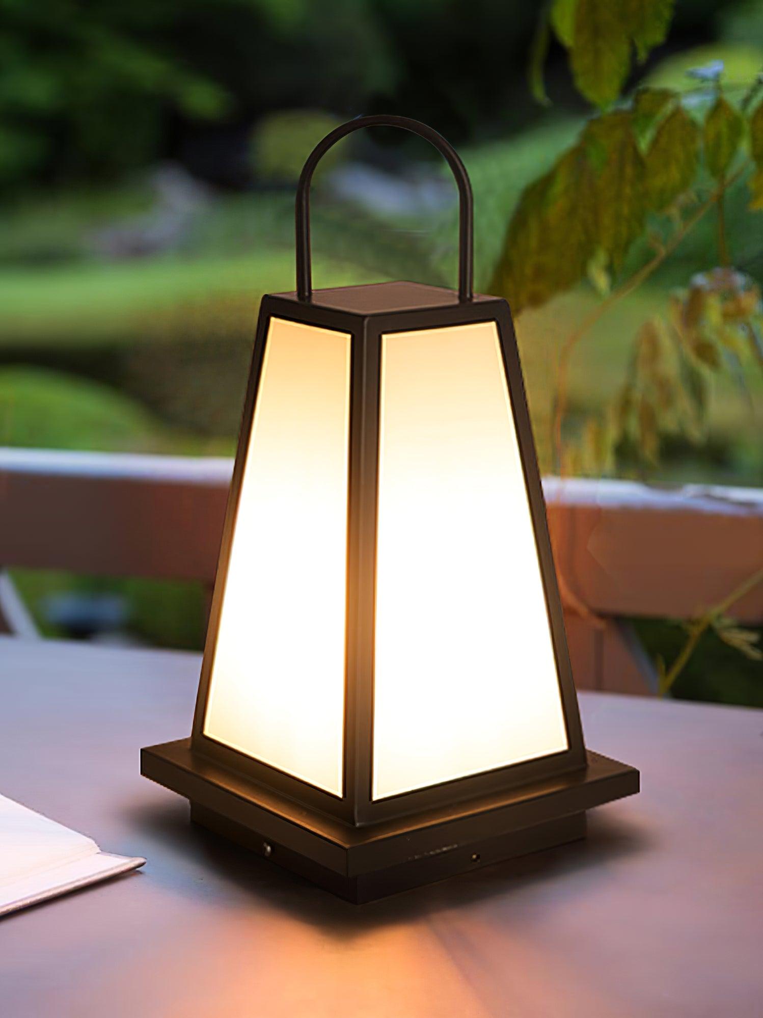 Roam Solar Powered LED Lantern - Waterproof Outdoor Garden Lights for Patio, Yard, Camping & Decoration