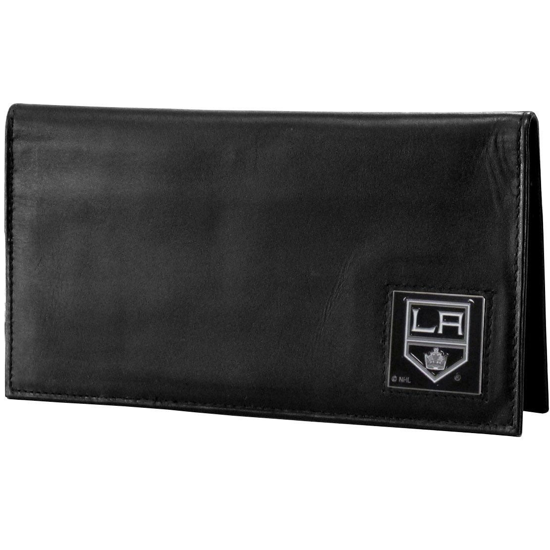 Genuine Leather NHL Checkbook Cover for Men & Women - Premium Deluxe Wallet with Team Logo - Perfect for Hockey Fans, Sports Enthusiasts & Everyday Use