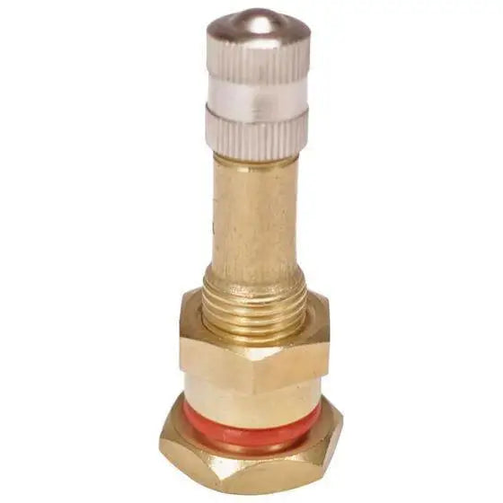 AA Brass Clamp for Truck Valves - Straight Type | Heavy-Duty Hose Connector for Automotive & Industrial Applications