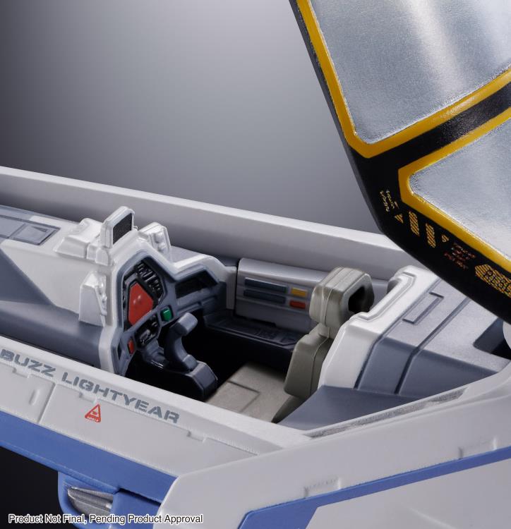 Chogokin XL 15 Space Ship Toy - Buzz Lightyear's Iconic Spaceship from Disney Pixar - Perfect for Collectors, Kids Play & Movie-Themed Decor