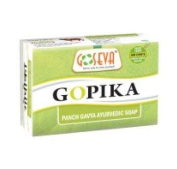 Goseva Gopika Panchagavya Ayurvedic Soap - Pack of 24 Bars | Natural Cow Milk & Herbal Ingredients for Glowing Skin | Perfect for Daily Cleansing & Spa Treatments