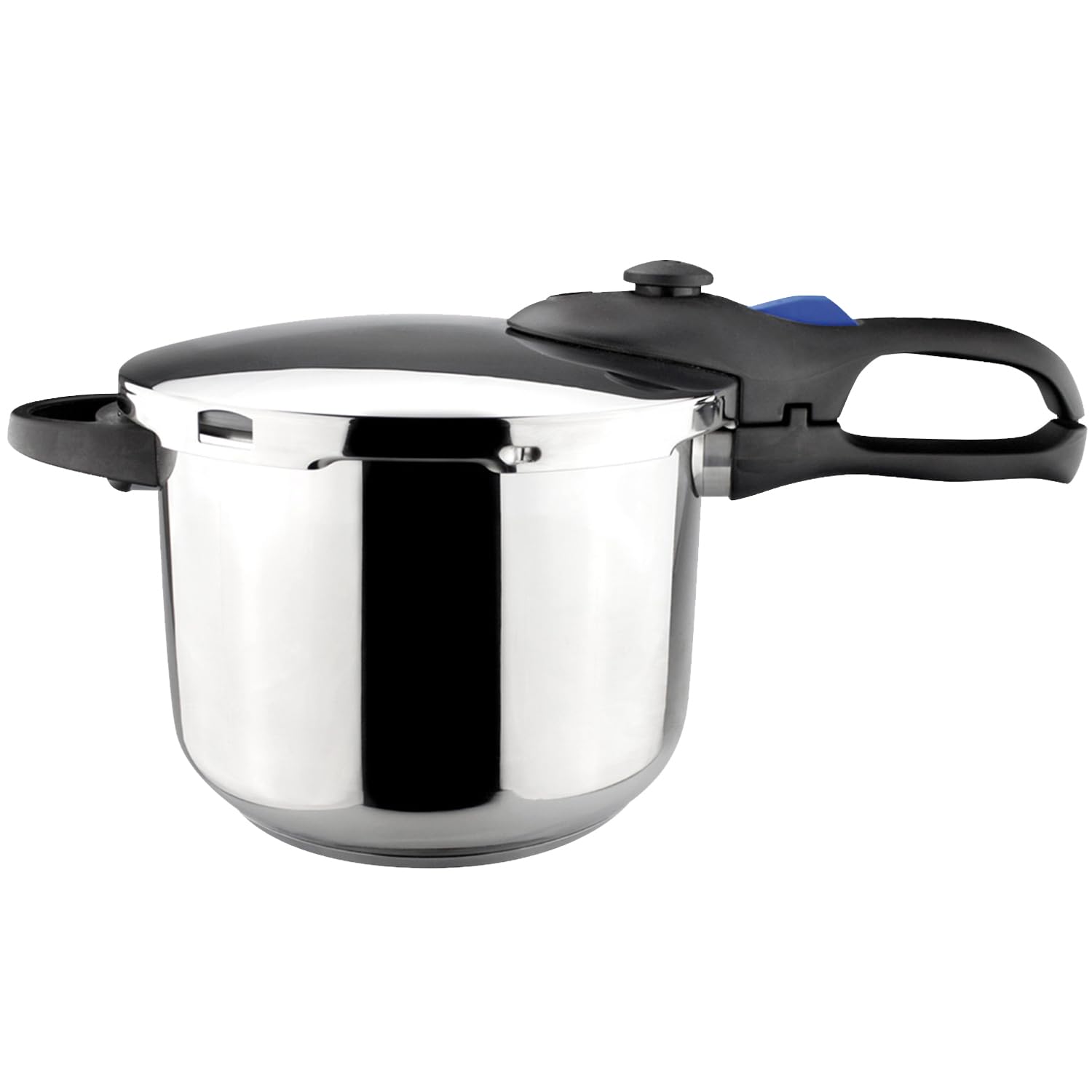 MAGEFESA Favorit 6.3 Qt Stainless Steel Pressure Cooker - Fast Cooking, Induction Compatible, Even Heat Distribution - Perfect for Soups, Stews & Meal Prep