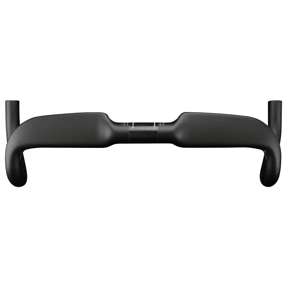Premium Carbon Fiber Gravel Drop Bars - 31.8mm Clamp, 478mm Width, Outward Angle for Road & City Bikes | Lightweight Aero Handlebars for Gravel Racing, Commuting & Adventure Cycling