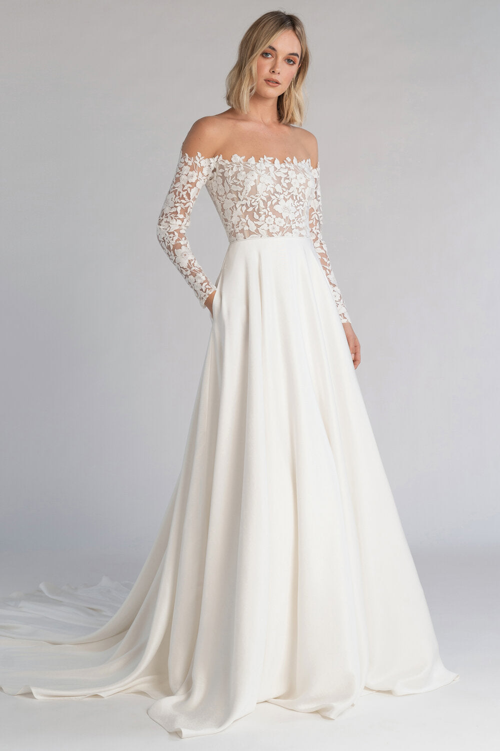 Jenny Yoo Bradley Gown - Elegant Wedding Dress for Brides | Perfect for Beach, Garden & Formal Weddings