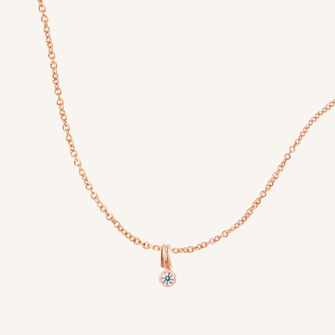Birthstone Charm Necklace - Personalized Aura Jewelry for Women - Perfect Gift for Birthday, Anniversary & Mother's Day - Elegant Everyday Wear & Special Occasions