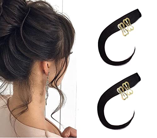 Raaya 2-Piece Clip-in Human Hair Extensions for Women - 14