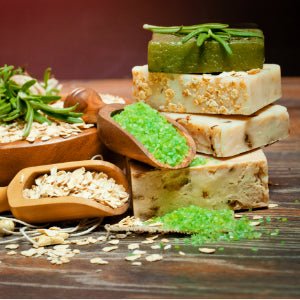 Organic Handmade Soap Bar - Natural Moisturizing & Exfoliating for Sensitive Skin - Perfect for Daily Use, Gifts & Spa Relaxation at Home