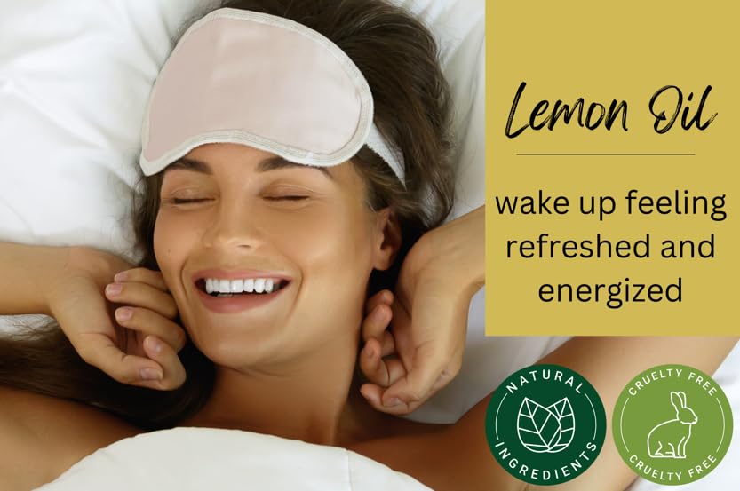 100% Pure Lemon Essential Oil - 4oz for Aromatherapy, DIY Skincare & Natural Cleaning | Refreshing & Uplifting Scent