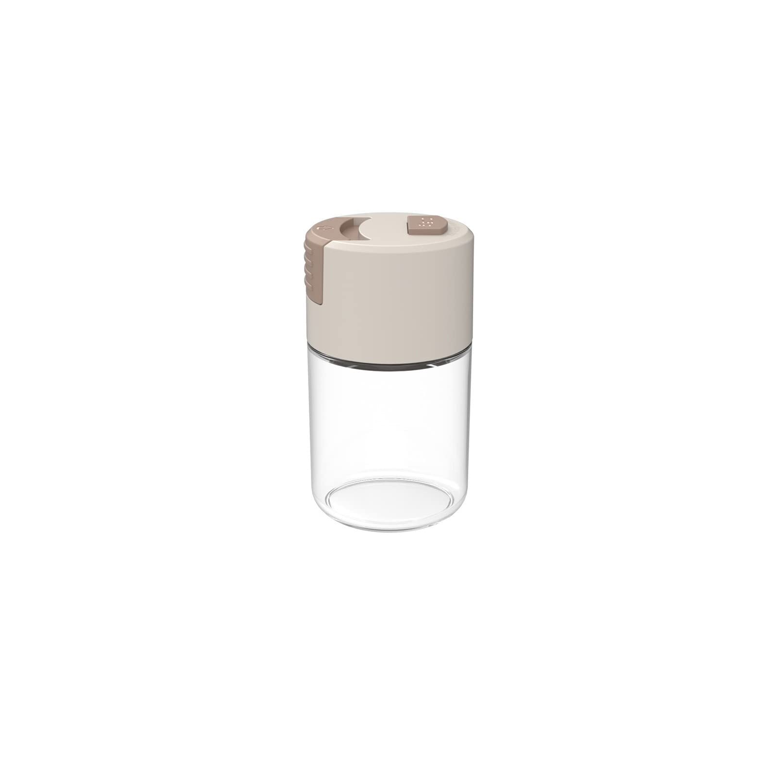 Premium Glass Measuring Seasoning Bottle - Accurate Spice Dispenser for Salt, Pepper, Cumin & Paprika | Kitchen Essential for Cooking, Baking & Meal Prep