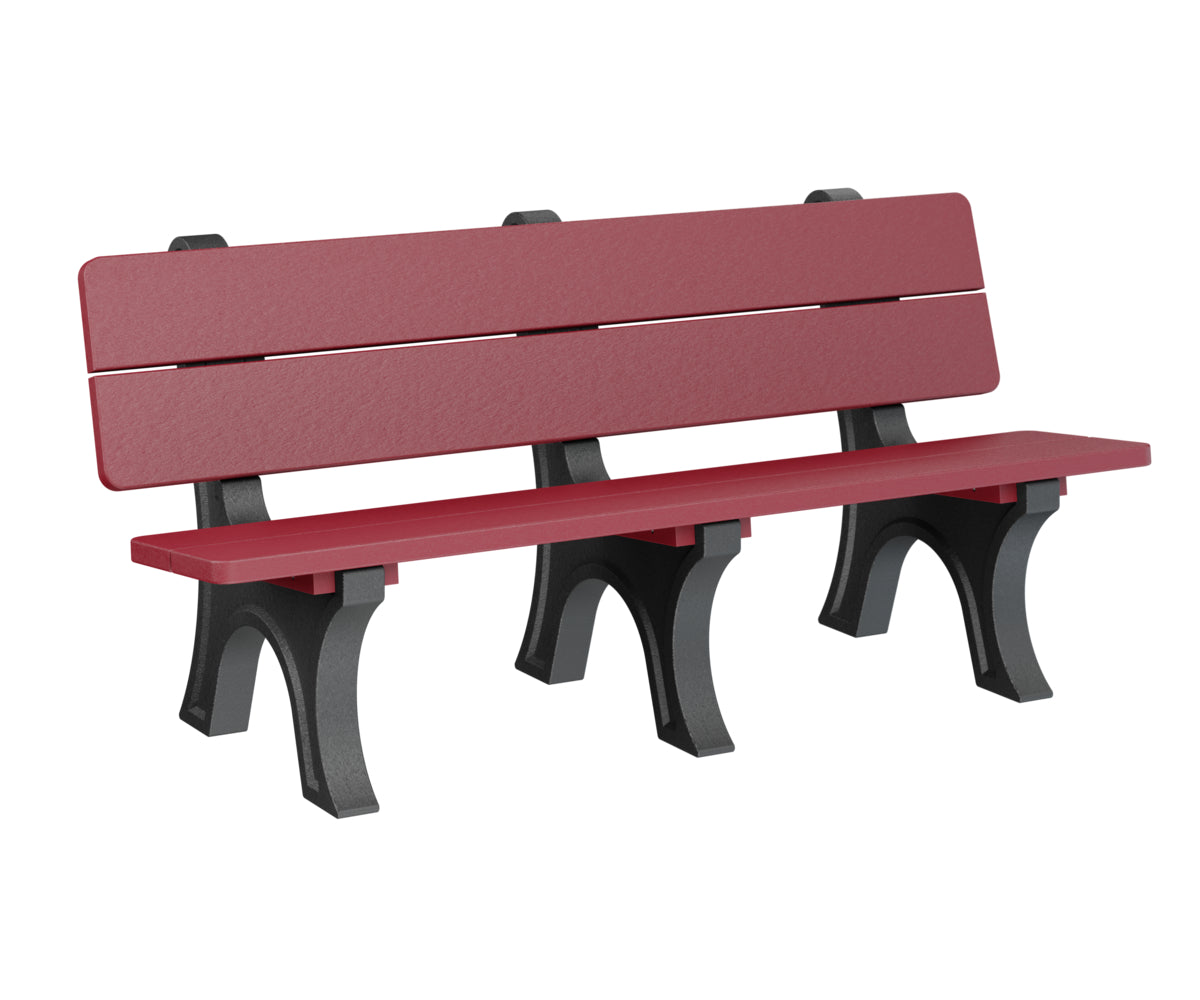 Berlin Gardens Park Bench - Durable Outdoor Wooden Bench for Garden, Patio & Backyard - Perfect for Relaxing, Picnics & Outdoor Gatherings