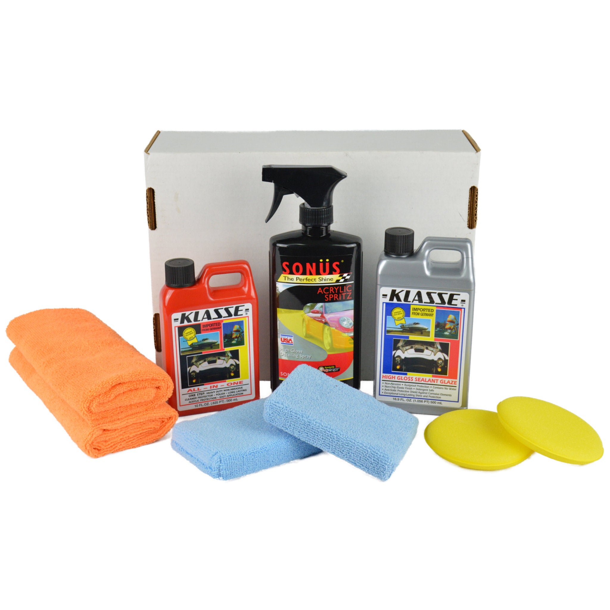 Klasse Concours Kit - Premium Car Detailing Kit for Showroom Shine - Perfect for Car Shows, Auto Enthusiasts & Professional Detailing