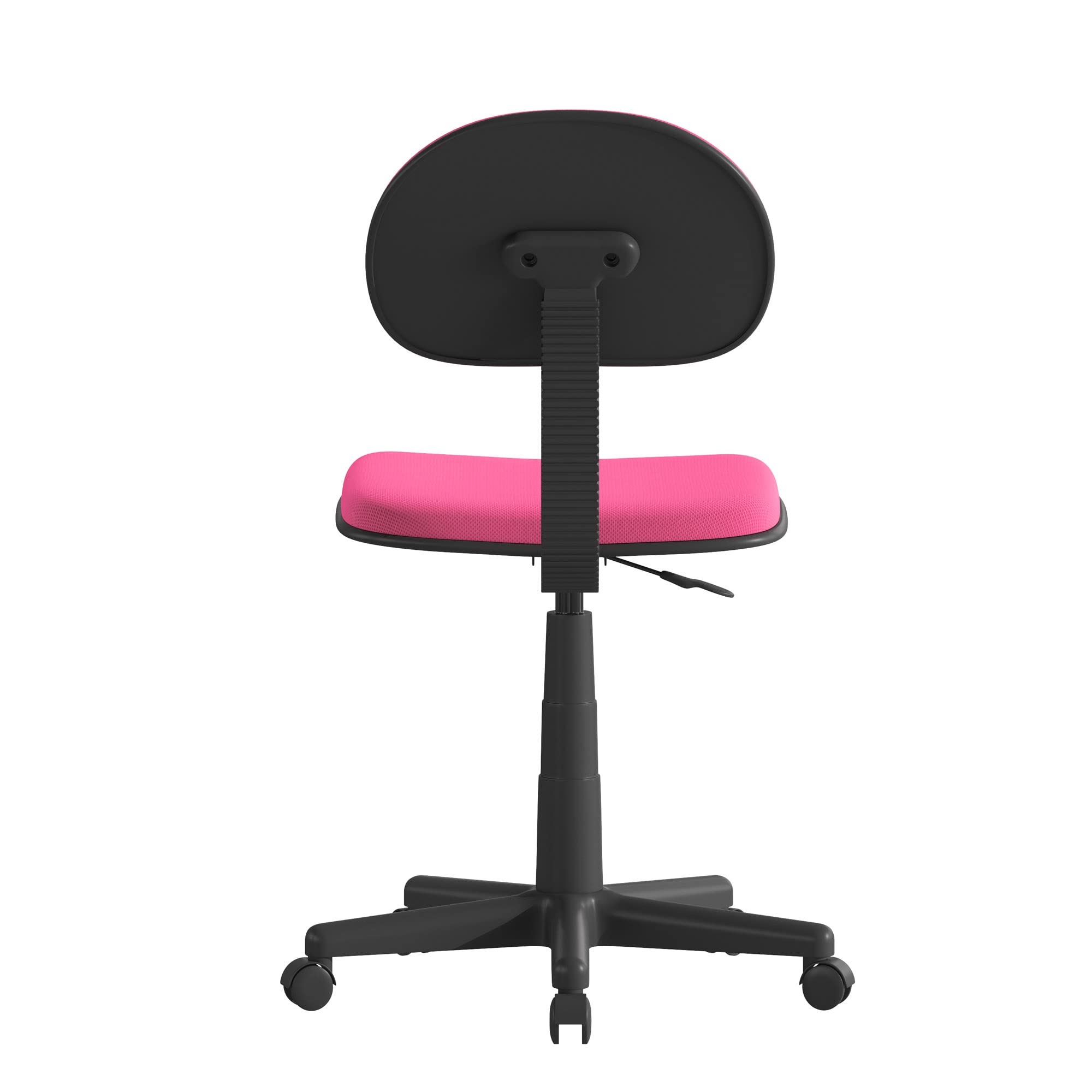 Flash Furniture Adjustable Low Back Student Swivel Office Chair with Padded Mesh Seat & Back - Ergonomic Study Desk Chair for Homeschool, Dorm Room & Home Office Workspace