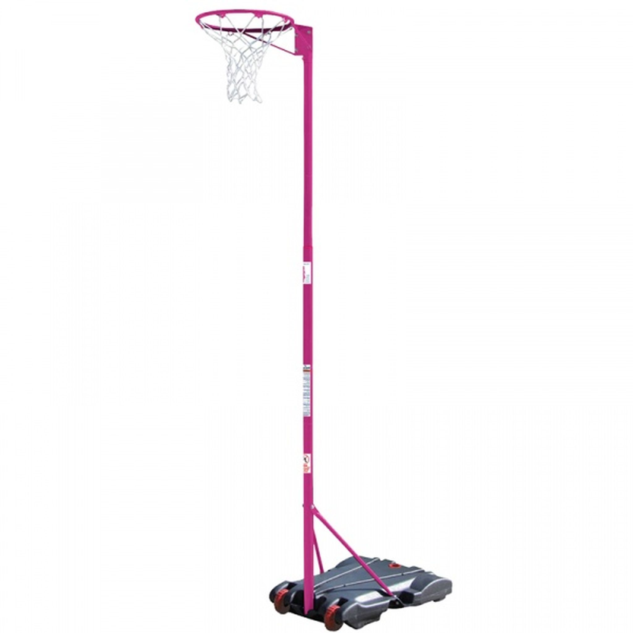 E JET Professional Adjustable Netball Stand - Portable & Sturdy for Outdoor & Indoor Sports Training, Games, and School PE Classes