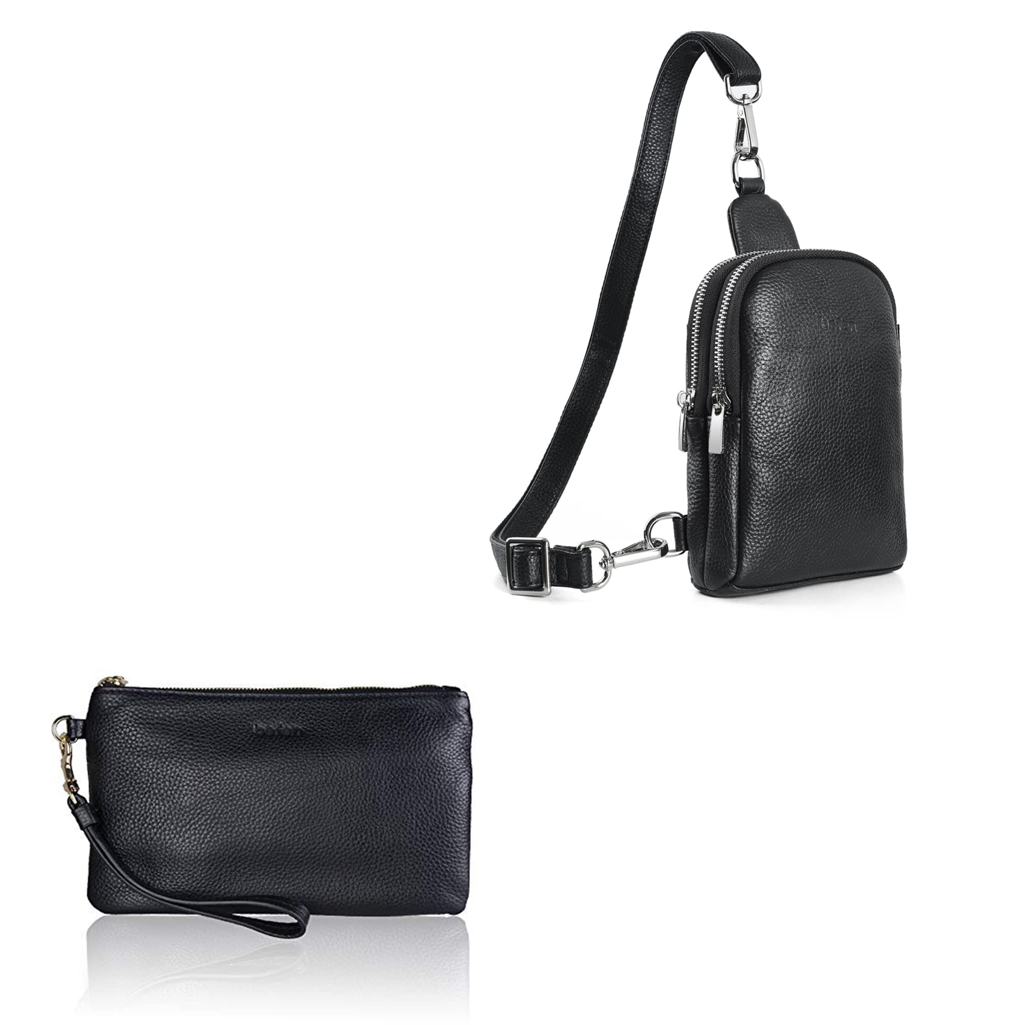 Befen Stylish Wristlet Clutch Purse with Phone Pocket - Fashionable Crossbody Wallet for Women, Perfect for Parties, Shopping & Night Out