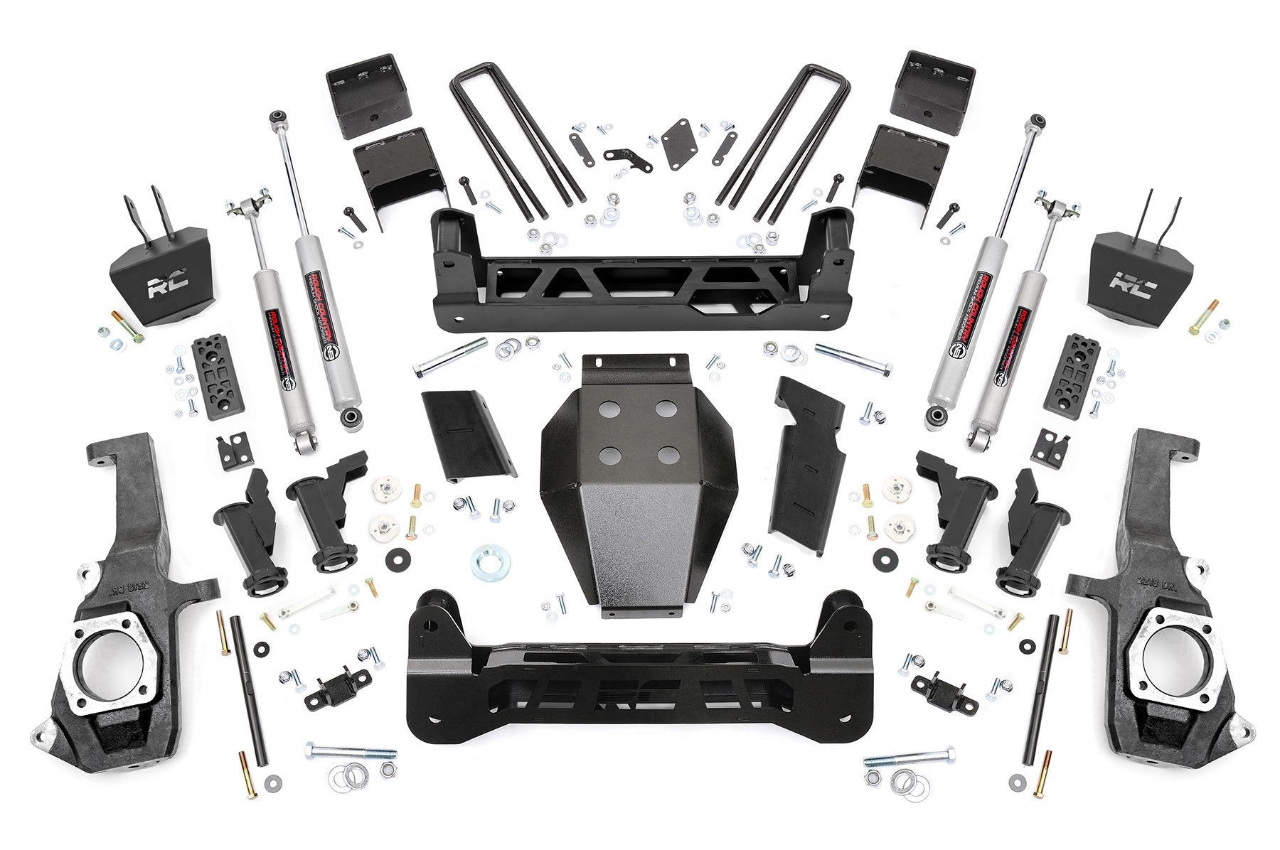 7.5 Inch Lift Kit with Torsion Drop for Chevy/GMC 2500HD 3500HD (2011-2019) - Heavy Duty Suspension Upgrade for Off-Roading & Towing - Model 10430