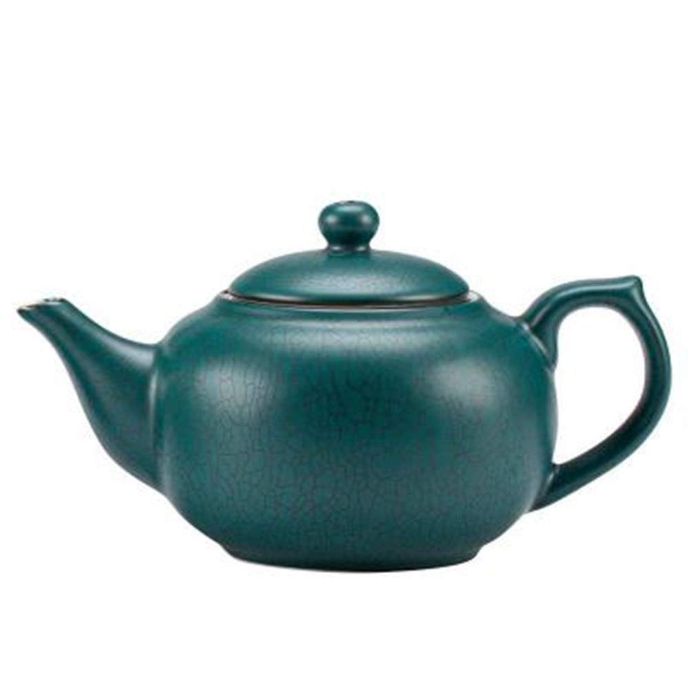 Premium Ceramic Teapot with Removable Filter - 32oz Heat-Resistant Teapot for Loose Leaf Tea & Tea Bags | Perfect for Home Use, Tea Parties & Office Tea Breaks