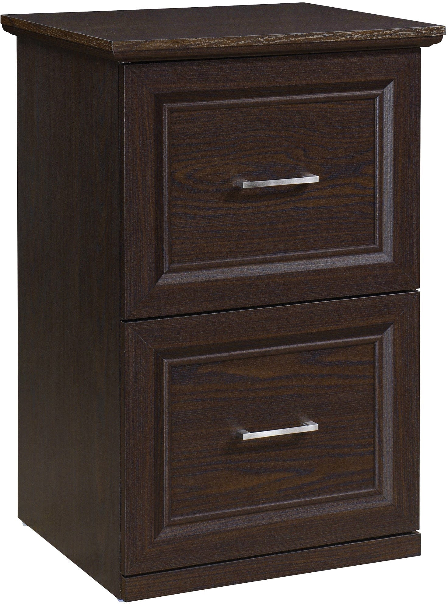 Office Star Jefferson Vertical File Cabinet - 2-Drawer Letter Size, Black [JEF2418VF] - Perfect for Home Office, Business, and School Organization