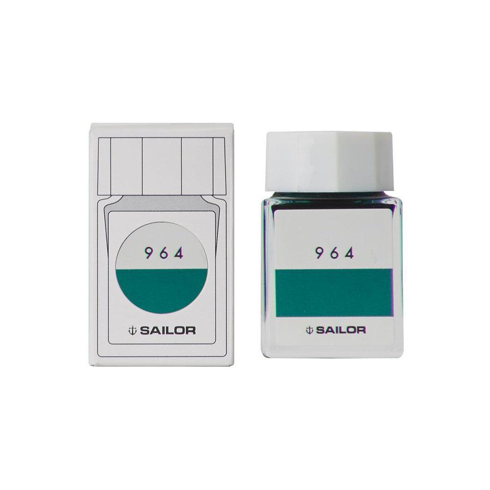 Sailor Ink Bottle (20ml) - Premium Fountain Pen Ink for Calligraphy & Writing - Vibrant Green Ink Studio Collection - Perfect for Journaling, Art, and Professional Use