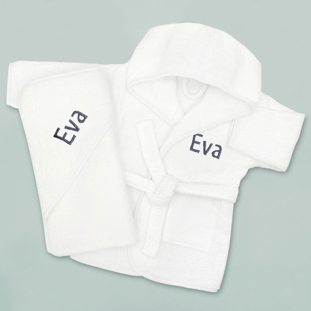 Personalized Baby Gift Set for Newborns 0-12 Months - Soft & Cozy White Blanket, Hat & Mittens - Perfect for Baby Showers, Christenings & First Birthday Gifts