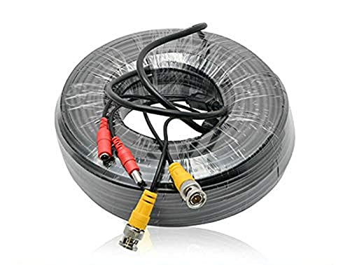 MACHSWON Video Power Cable for Security Camera & DVR System - Surveillance Setup