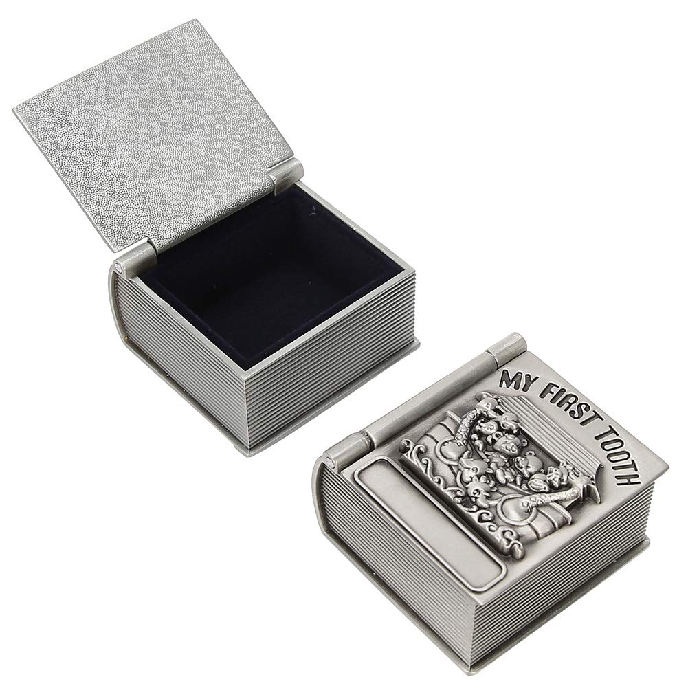 Baby Tooth Jewelry Box - Keepsake Storage for First Teeth & Gifts