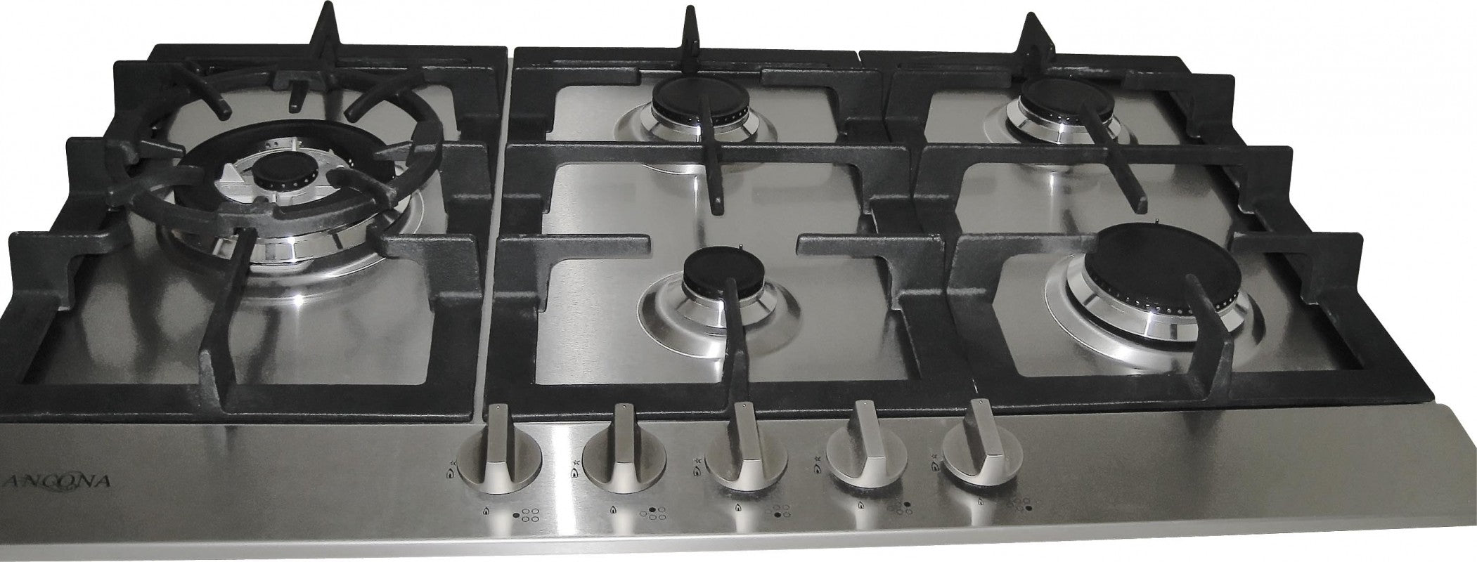 30 Inch Natural Gas Cooktop - 5 Burner Stainless Steel Stove for Home Kitchen Cooking, Grilling & Baking - Perfect for Chefs & Home Cooks