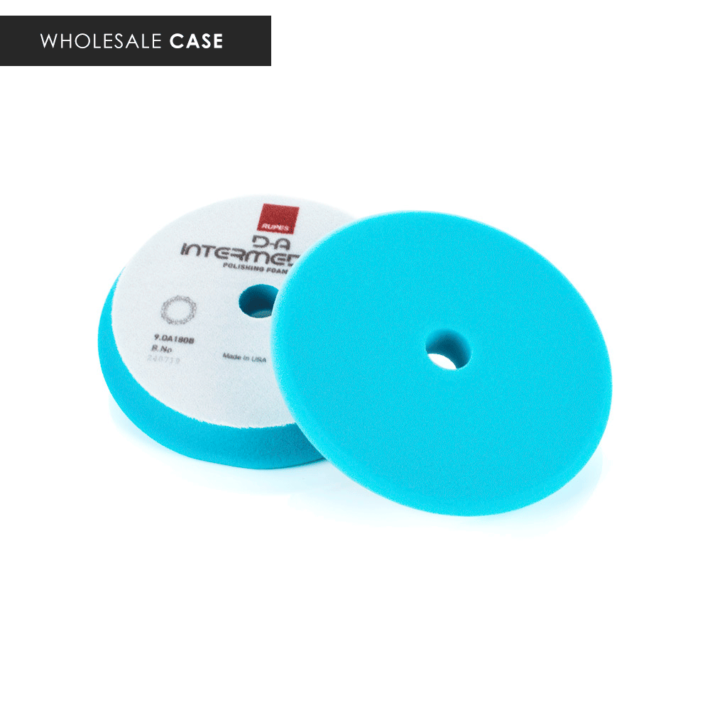 D A INTERMEDIATE High Performance Cut & Finish Foam Pad Case - Professional Car Detailing & Polishing Kit for Auto Body Shine & Paint Correction - Perfect for Car Enthusiasts & Detailing Professionals