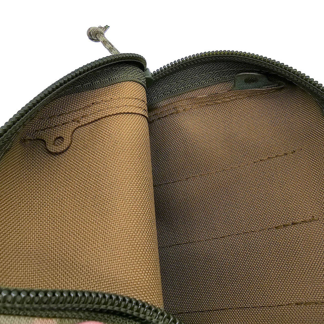 Esstac Medium GP Pouch - Tactical General Purpose Utility Pouch with 4 Malice Clips | Durable MOLLE-Compatible Gear for Military, Hiking & Outdoor Adventures