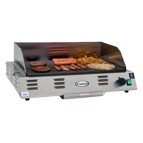 Cadco CG-10 Medium Duty Electric Countertop Griddle 21