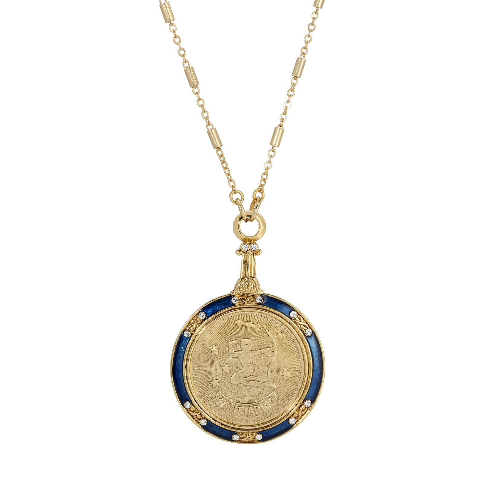 Gold Tone And Blue