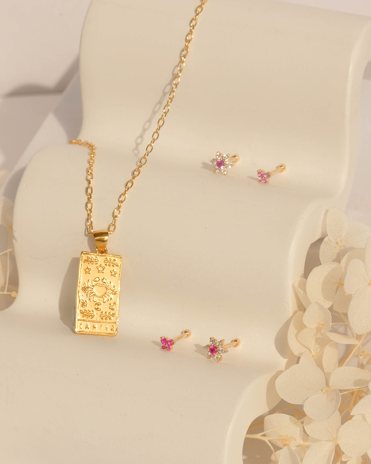 Cancer Zodiac Pendant Necklace - Sterling Silver Zodiac Sign Jewelry for Women - Perfect Gift for Birthday, Anniversary & Everyday Wear (June 21 - July 22)