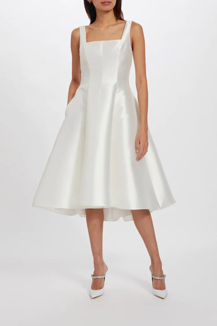 Amsale LW226 Women's Wedding Dress Size 12 - Elegant A-Line Gown for Bridal Ceremony & Formal Events