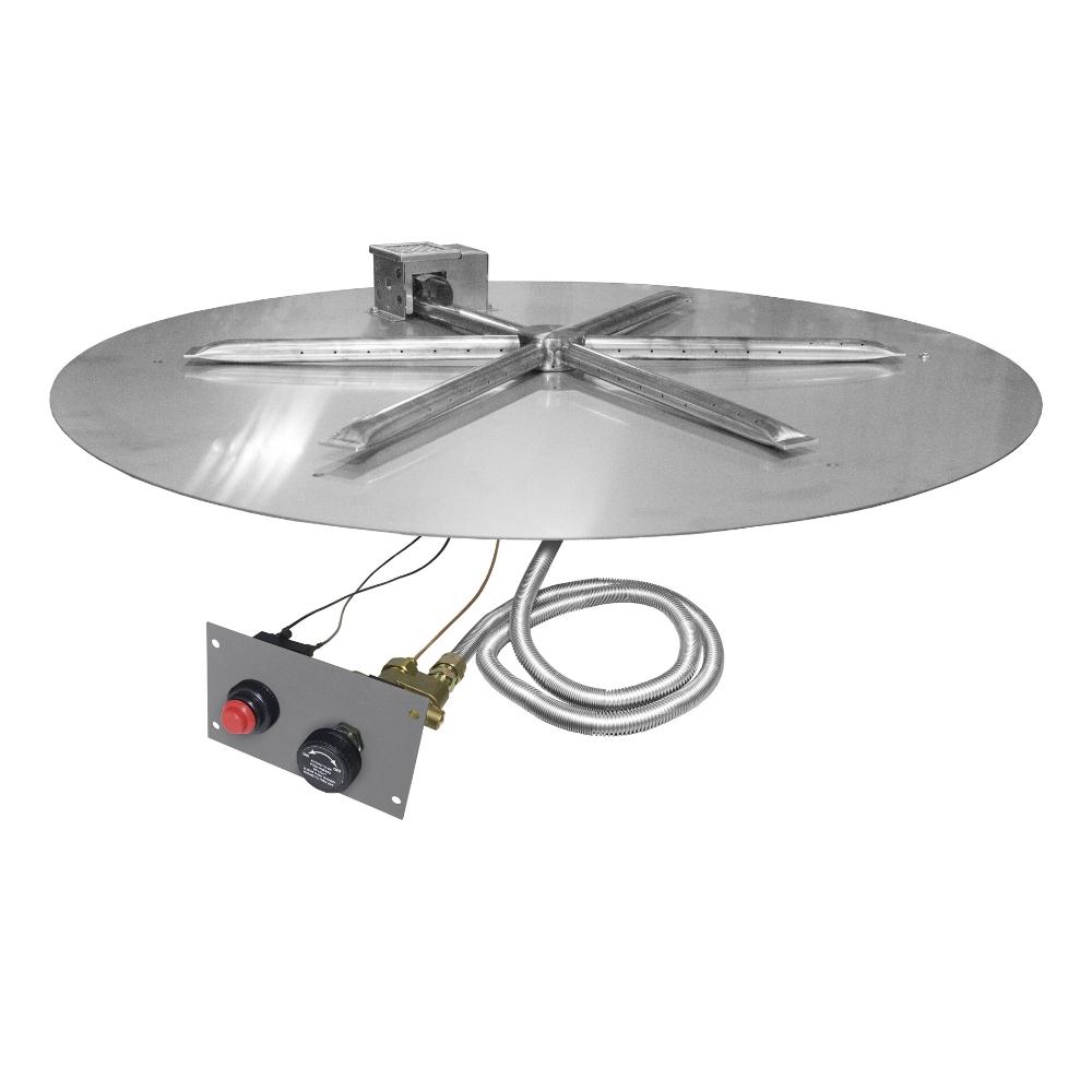 Firegear DIY Fire Pit Kit – Round Outdoor Fire Pit for Backyard, Patio & Camping – Easy Assembly & Portable Design