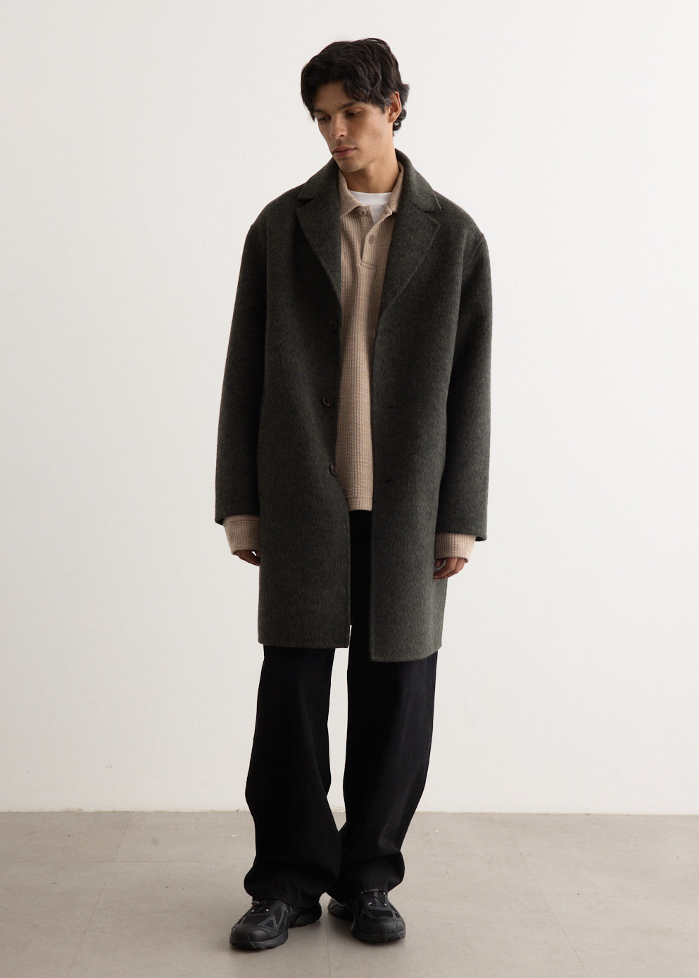 Premium Double-Faced Wool Coat for Women - Warm & Stylish Winter Outerwear - Perfect for Office, Travel & Formal Occasions