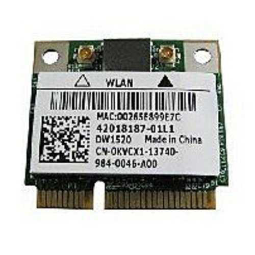 Dell 0KVCX1 Half Mini PCIe WiFi Wireless Card for Studio 1558 Laptop - Upgrade Your Notebook's Connectivity for Streaming, Gaming & Remote Work