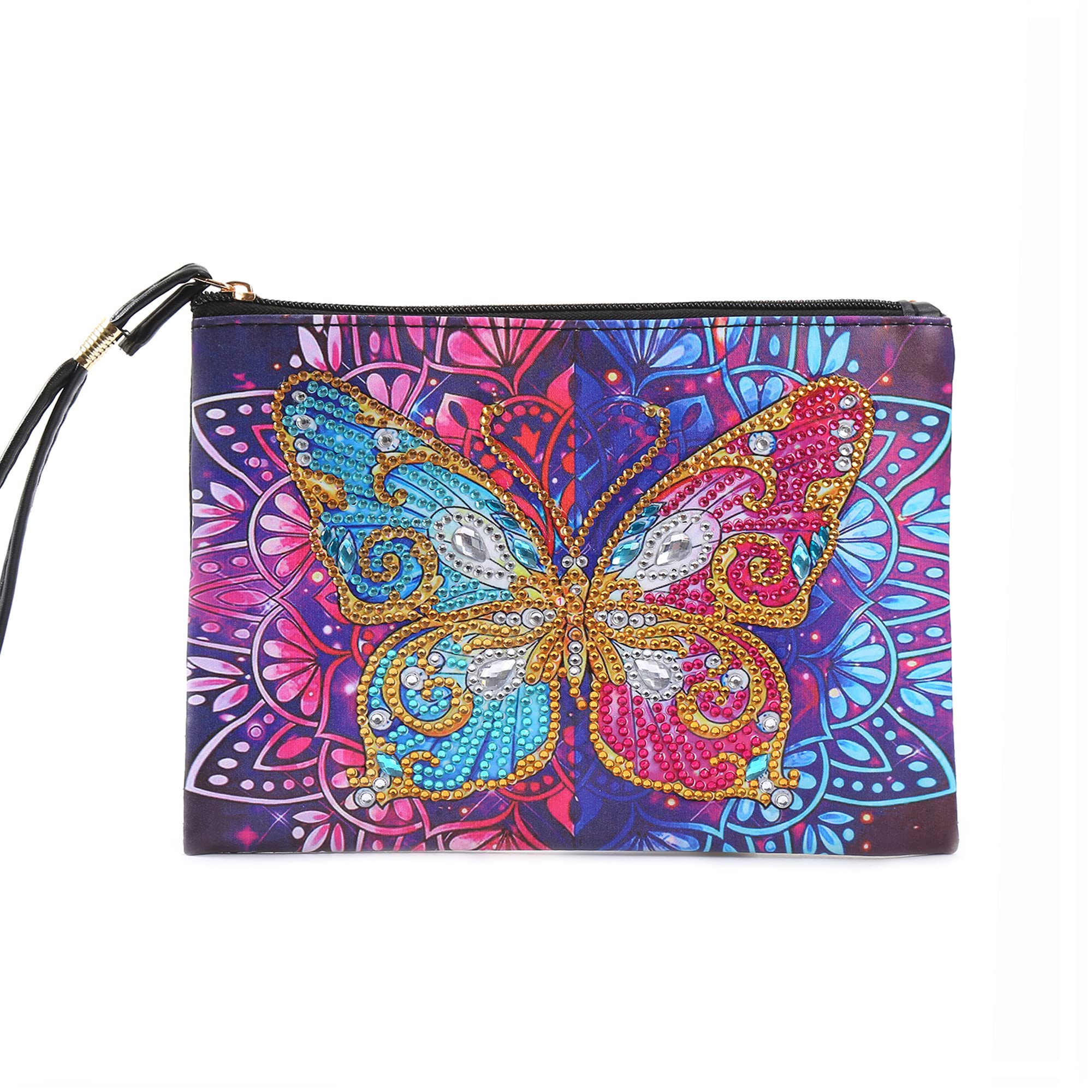 5D DIY Diamond Painting Kits for Adults - PU Leather Handbags, Purses & Wallets with Rhinestones | Creative Craft Set for Home Decor, Gifts & Stress Relief (Q0022)
