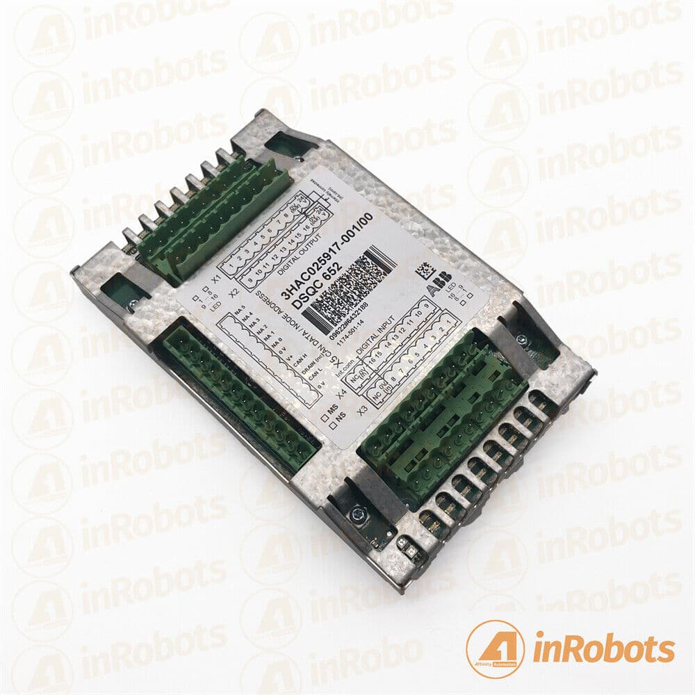 New ABB I/O Module 3HAC025917-001/00 DSQC652 - Industrial Automation Control System Component for Robotics & Manufacturing