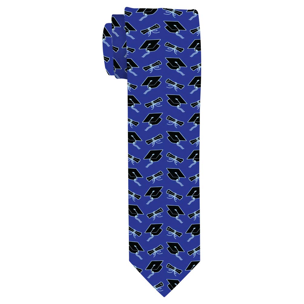Elegant Graduation Necktie for University & High School Ceremonies - Perfect for Commencement Outfits & Formal Events