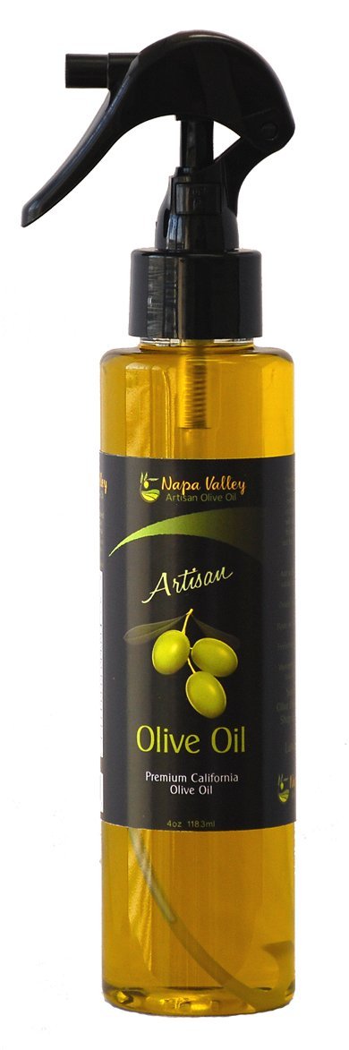 Organic Napa Valley Extra Virgin Olive Oil Spray - Cold Pressed, Gourmet Cooking, Salad Dressing & Healthy Recipes - Perfect for Mediterranean Diet, Vegan Meals & Gift Baskets - Ideal for Baking, Grilling & Everyday Healthy Cooking