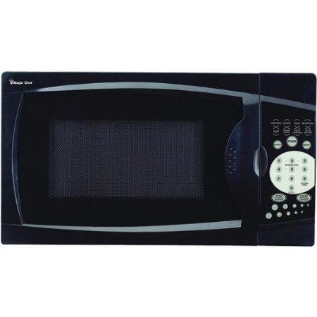 Magic Chef Mcm770b 0.7 Cubic-Foot 700-Watt Compact Microwave Oven with Digital Touch Panel - Perfect for Dorms, Offices & Small Kitchens