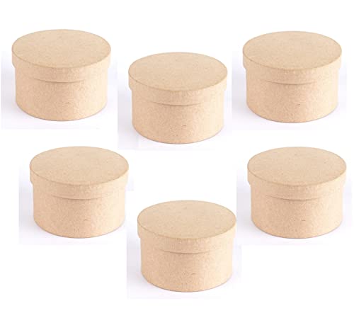 6 Round Boxes
