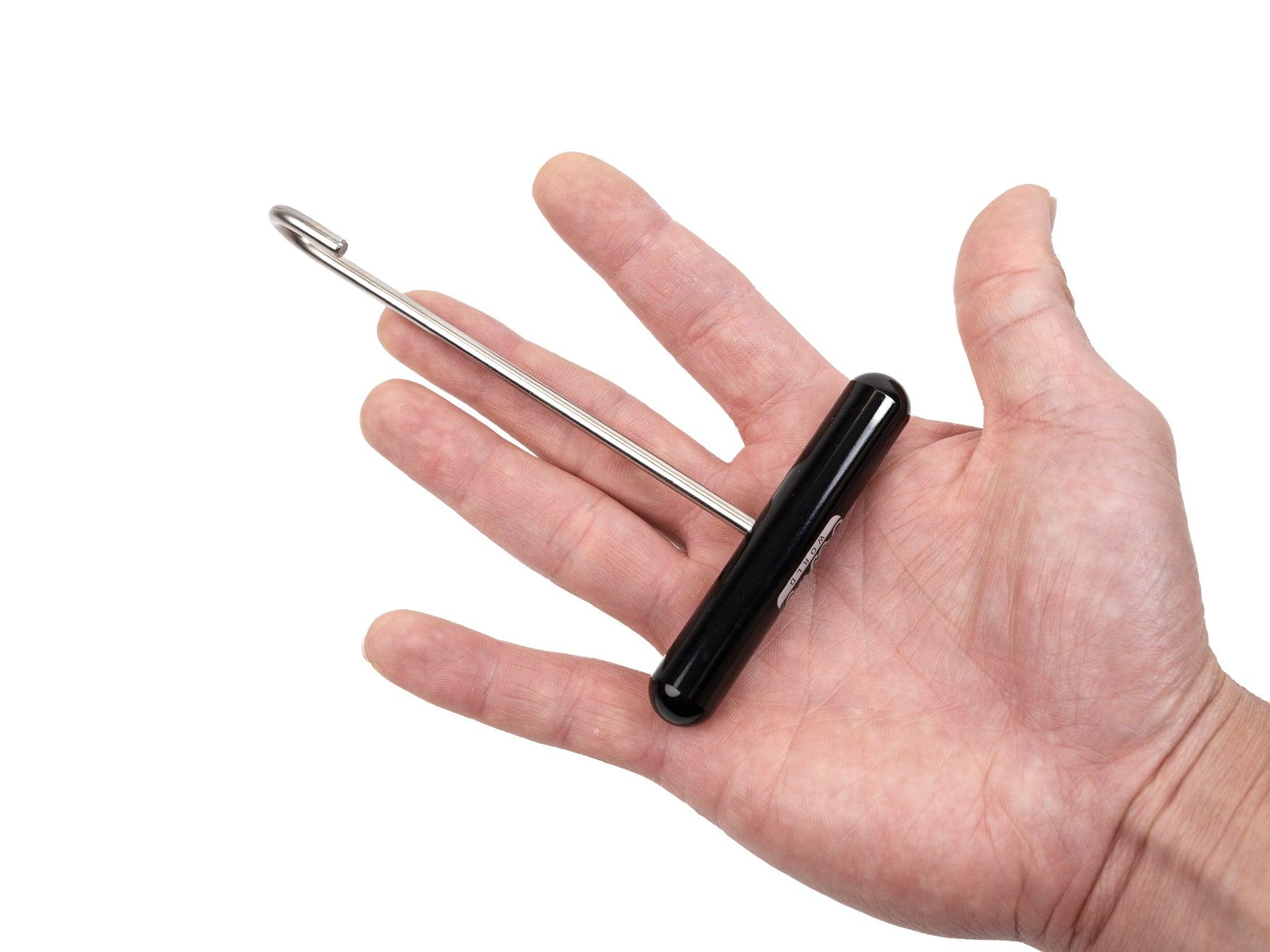Jigging World 5 Stainless Steel Dehooker - Fish Hook Remover Tool for Safe Catch and Release - Perfect for Saltwater & Freshwater Fishing, Boating, and Angling Adventures