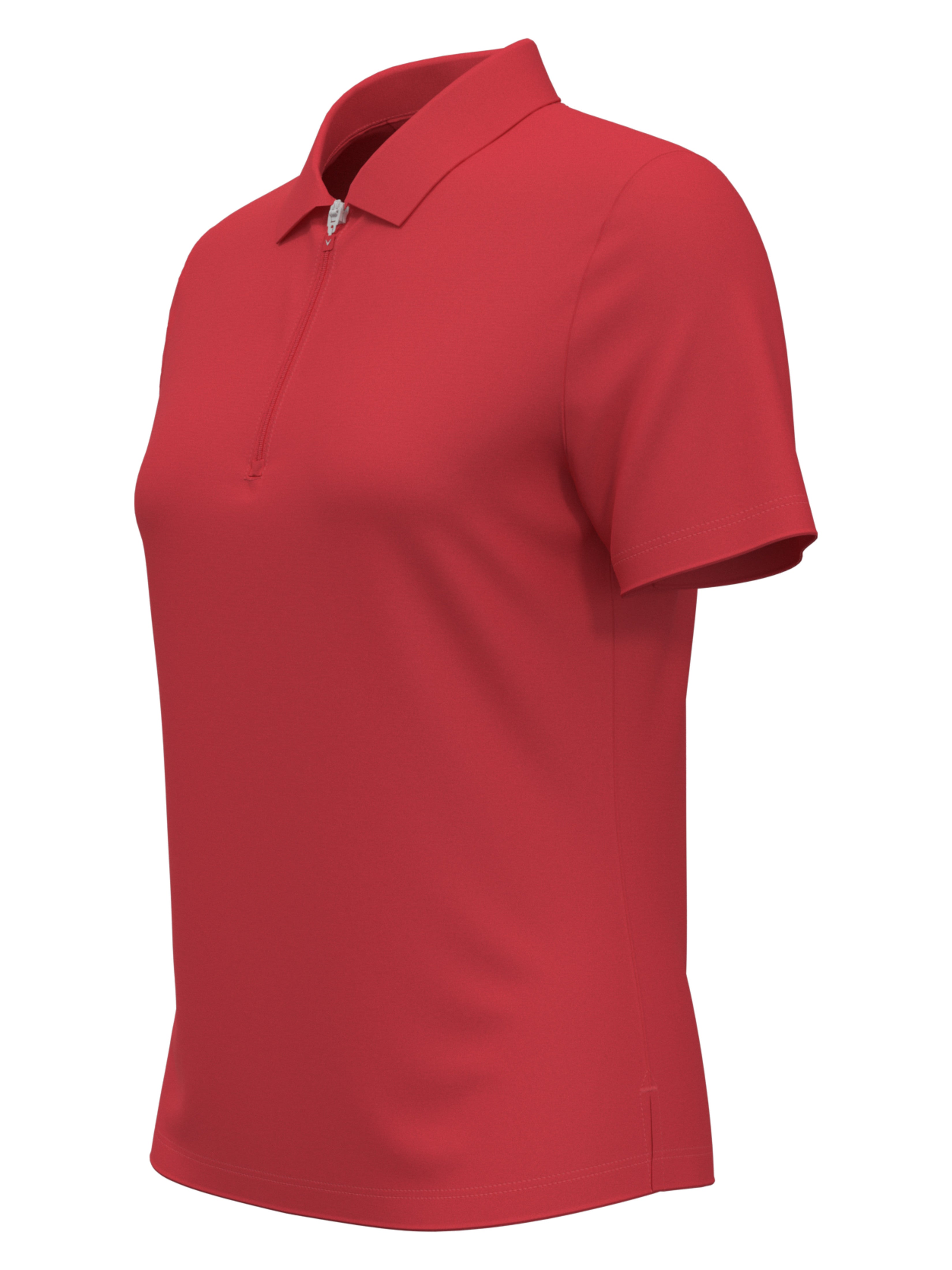 Women's 1/4 Zip Solid Golf Polo Shirt - Breathable Moisture-Wicking Performance Top for Golf, Tennis & Outdoor Activities