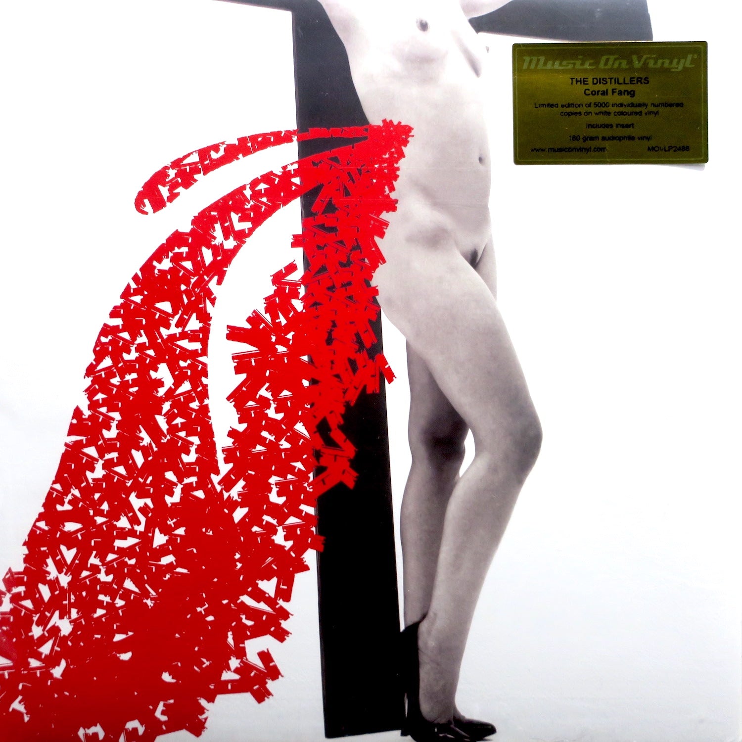 Distillers 'Coral Fang' White 180g Vinyl LP Record - Punk Rock Music for Collectors & Home Listening