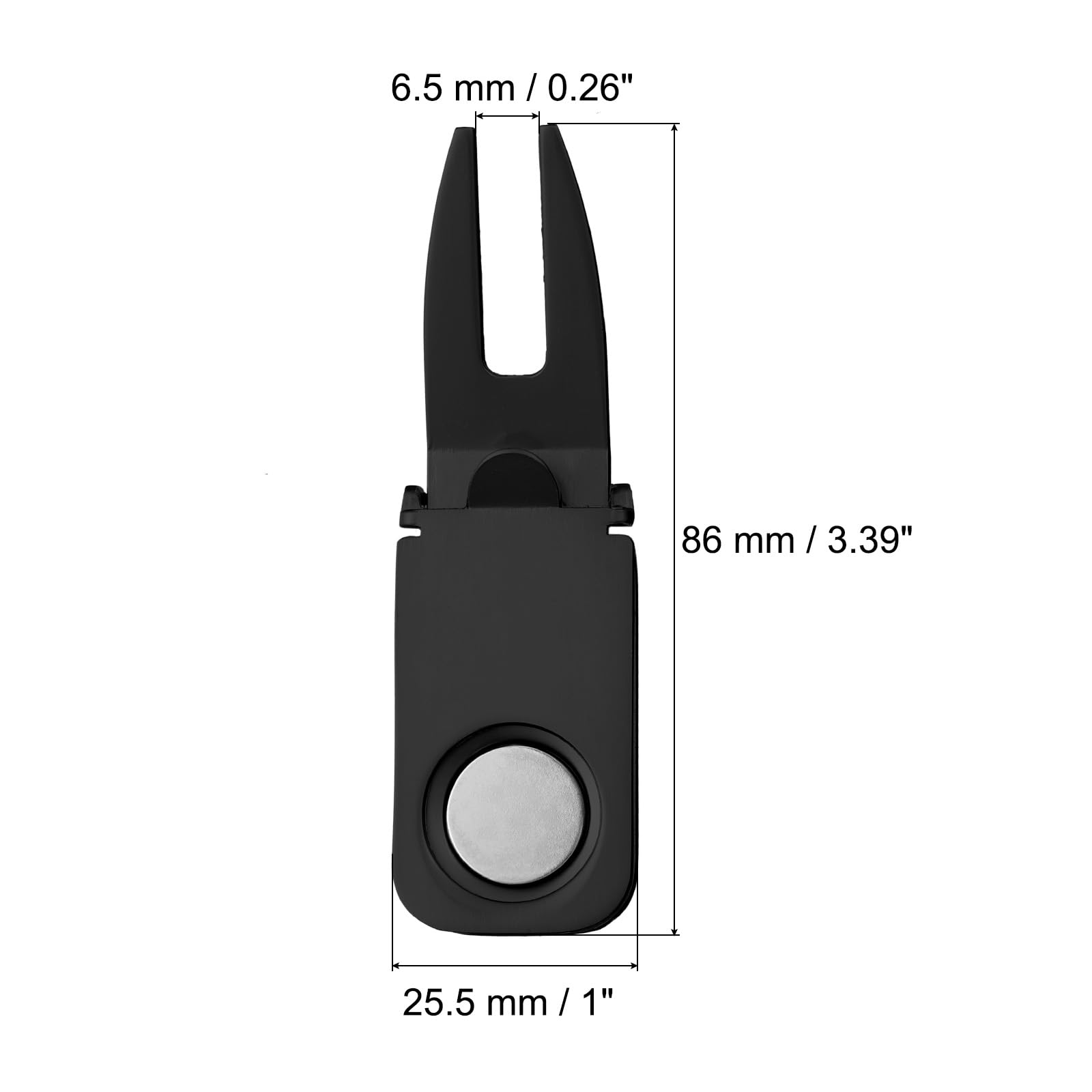 PATIKIL 3-in-1 Magnetic Golf Divot Repair Tool with Ball Marker & Holder | Durable Golf Accessories for Men | Perfect Golf Gift for Driving Range & Course Play