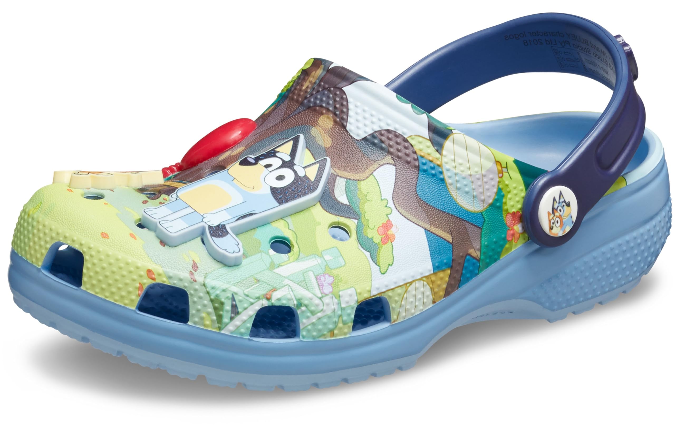 Crocs Unisex-Child Bluey Classic Clogs | Comfortable Slip-On Water Shoes for Toddler, Little & Big Kids | Perfect for Beach, Pool & Outdoor Play