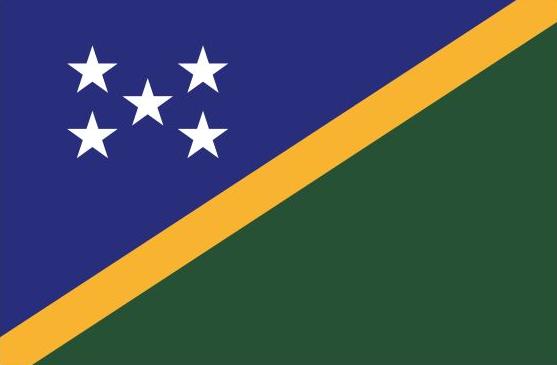 Solomon Islands Flag 3x5 Feet - Durable Nylon with Vibrant Colors - Perfect for Outdoor, Indoor, Sports Events & Patriotic Decor