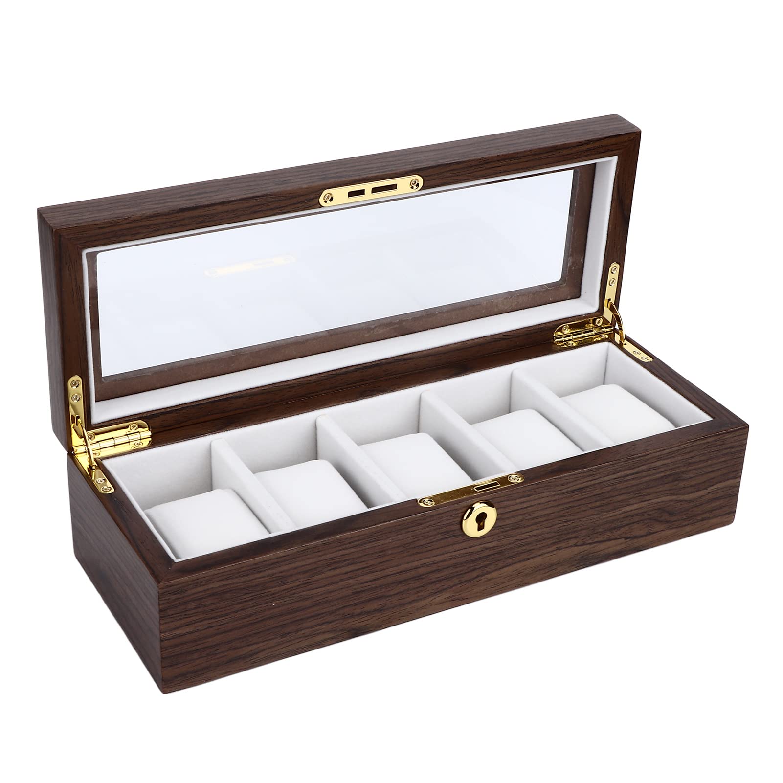 CHICIRIS Luxury Watch Box - 5 Large Compartments for Watch Storage & Organization | Perfect for Men & Women, Travel & Home Display