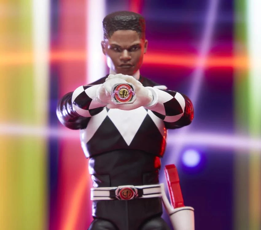 Mighty Morphin Power Rangers Lightning Collection Remastered Black Ranger Action Figure - Collectible Toy for Fans, Display & Play | Perfect for Home Decor, Gifts & Role-Playing Scenes